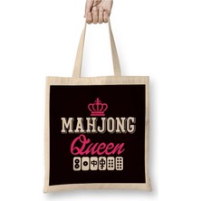 Dekado Mahjong Princess Player Board Game Mah-Jongg China Solitaire Bez Çanta Uzun Saplı