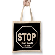 Dekado Keep Back Stop Keep Back 6 Feet Bez Çanta Uzun Saplı