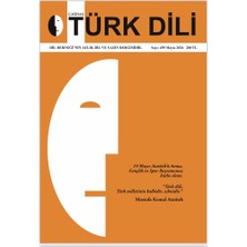 Dergi Kapında Çağdaş Türk Dili Dergisi 459.SAYI Mayıs 2026