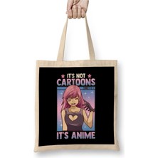 Dekado Cute Anime Obsessed It S Not Cartoons It S Anime Bez Çanta Uzun Saplı