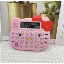 Sevimli Hello Kitty Mini Hesap Makinesi