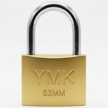 Ymk Sarı Boyalı Döküm Asma Kilit 63MM