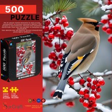 Soi Craft 500 Parça Puzzle Kar Taneleri Arasında Renkli Bir Nefes #246