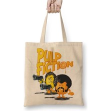 Dekado Pulp Fiction Bez Çanta Uzun Saplı