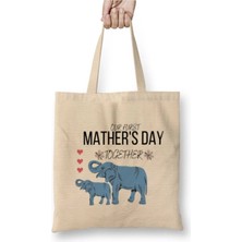 Dekado Mathers Day 2021 Our Furst Mather's Day Together Bez Çanta Uzun Saplı