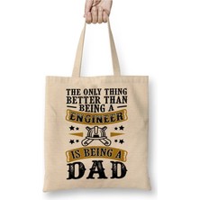 Dekado Mens Dad And Engineer Funny Fathers Gift Ideas 04 Bez Çanta Uzun Saplı