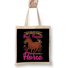 Dekado Horses Are A Girl's Best Friend, Not Diamonds Bez Çanta Uzun Saplı