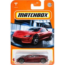 Matchbox Tesla Roadster - Kırmızı (1/64) Yurt Dışı Uzun Kartonet - GVX33