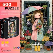 Soi Craft 500 Parça Puzzle Şemsiyem ve Ben Sade Bir Gün #256