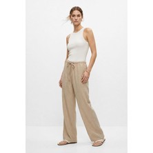Rays Vizon Bel Ince Lastikli Cepli Pantolon 8168A