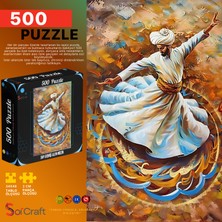 Soi Craft 500 Parça Puzzle Sufi Dervişi Dönüşü  Mistik #268