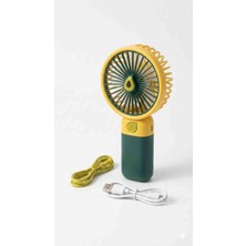 Segy Home Mini Meyve Serisi El Fanları Sessiz ve Taşınabilir / 3 Kademeli Turbo Üfleme