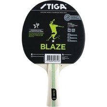 Stiga Stıga 1211-6018 Blaze Masa Tenisi Raketi Raketler Siyah-Kırmızı
