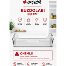 Öz Beyaz Eşya _arçelik_arçelik 2398 Cnı Buzdolabı Şişe Rafı Şişe Rafı 59X10X11.5CM Arkası Yarım (Orijinal Y.parça)