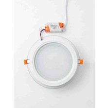 Ookay Led 18W Yuvarlak Cam Panel Beyaz
