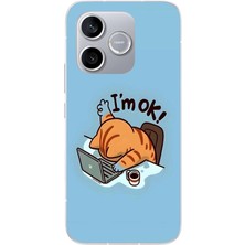 Le Balvo Honor 600 Lite Uyumlu L'm Ok Baskılı Silikon Kılıf