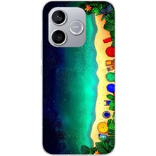 Le Balvo Honor 600 Lite Uyumlu Tatil Kumsal Gecesi Baskılı Silikon Kılıf