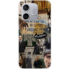 Le Balvo Honor 600 Lite Uyumlu Ben Atatürk Kızıyım Baskılı Silikon Kılıf