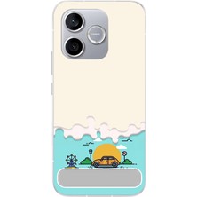 Le Balvo Honor 600 Lite Uyumlu Tatil Yolu Baskılı Silikon Kılıf