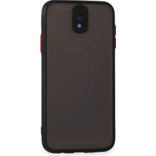 Samsung Galaxy J7 Pro / J730 Kılıf Montreal Silikon Kapak - Siyah