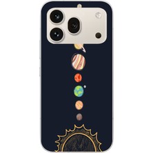 Le Balvo Honor 600 Pro Uyumlu Gezegenler Baskılı Silikon Kılıf