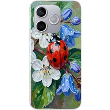 Le Balvo Honor 600 Lite Uyumlu Uğur Böceği Yağlı Boya Baskılı Silikon Kılıf
