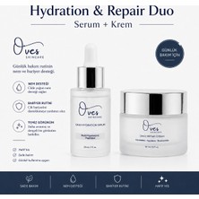O'ves Skincare Hydration & Repair Duo  O’ves Skincare Hydration & Repair Duo Günlük Cilt Bakım Seti Serum 30 ml + Krem 50 ml
