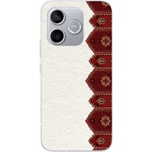 Le Balvo Honor 600 Lite Uyumlu Halı Köşesi Baskılı Silikon Kılıf