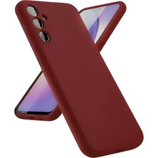 Samsung Galaxy A24 4g Kılıf First Silikon - Bordo