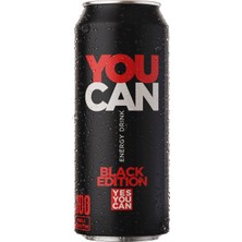 You Can Black Edition Enerji Içeceği 500 ml 6'lı