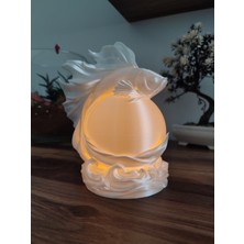 Meta Threed Dekoratif Balık Figürlü Gece Lambası / Ortam Işığı / Masa Üstü Dekor / Hediyelik