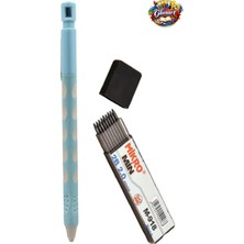 Glanart Başlangıç Üçgen Ergonomik Yapılı 2.0 mm Kalın Uçlu Uçlu Kalem Seti ( 1 Kalem + 1 Uç )