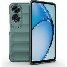 Lyon Tech Oppo A60 Kılıf Zore Etnik Silikon Kapak – Esnek Tpu Oyuklu Arka Yüzey Tasarımlı Koruyucu