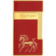 S.t. Dupont Horse Series Slimmy Kırmızı Gold Puro Çakmağı 28080
