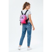 Hype Girls Fade Crest Pink Mini Backpack - Çocuk & Genç Kız Çantası