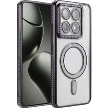 Xiaomi Mi 14T Pro Joke Simli Magneticsafe Kılıf - Siyah