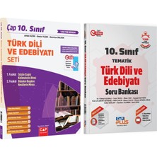 Çap Yayınları 10.sınıf Türk Dili ve Edebiyatı Konu ve Soru Bankası Seti 2 Kitap