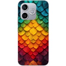 Le Balvo Honor 600 Lite Uyumlu Efsun Renk Demeti Baskılı Silikon Kılıf