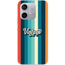 Le Balvo Honor 600 Lite Uyumlu Vintage Baskılı Silikon Kılıf