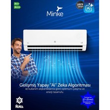 Rota Minke 18.000 Btu A+++ Enerji Sınıfı Inverter Wifi R32 Yeni Ürün