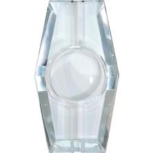 Premium Quality Premiumquality Şeffaf Kristal Ikili Puro Küllüğü - TR9745