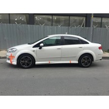 Tuning Vadisi Fiat Linea Yan Marşpiyel Takımı Plastik Boyasız