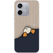 Le Balvo Honor 600 Lite Uyumlu Şaşkın Ördek Baskılı Silikon Kılıf