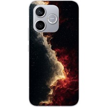Le Balvo Honor 600 Lite Uyumlu Uzay Boşluğu Baskılı Silikon Kılıf