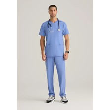 Skechers SKT193 – SKP688 Erkek Scrubs Takım – Yazlık, Ithal, Esnek ve Çevre Dostu Premium Doktor Forması