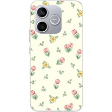 Le Balvo Honor 600 Lite Uyumlu Lale Çiçekleri Baskılı Silikon Kılıf