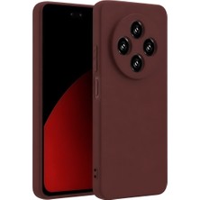 Xiaomi Redmi 14C Kılıf First Silikon - Bordo