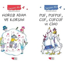 Can Yayınları Horoz Adam ve Korsan ve Puf, Pufpuf, Cuf, Cufcuf ve Cino (Sevim Ak)