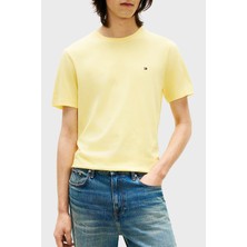 Tommy Hilfiger Pamuklu Regular Fit Bisiklet Yaka T Shirt Erkek T Shirt MW0MW39995 Zf0