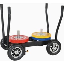 Nova Spor Ekipmanları Tank Sled Manyetik Dirençli Fitness Kızağı - Iç ve Dış Mekan Kullanımı